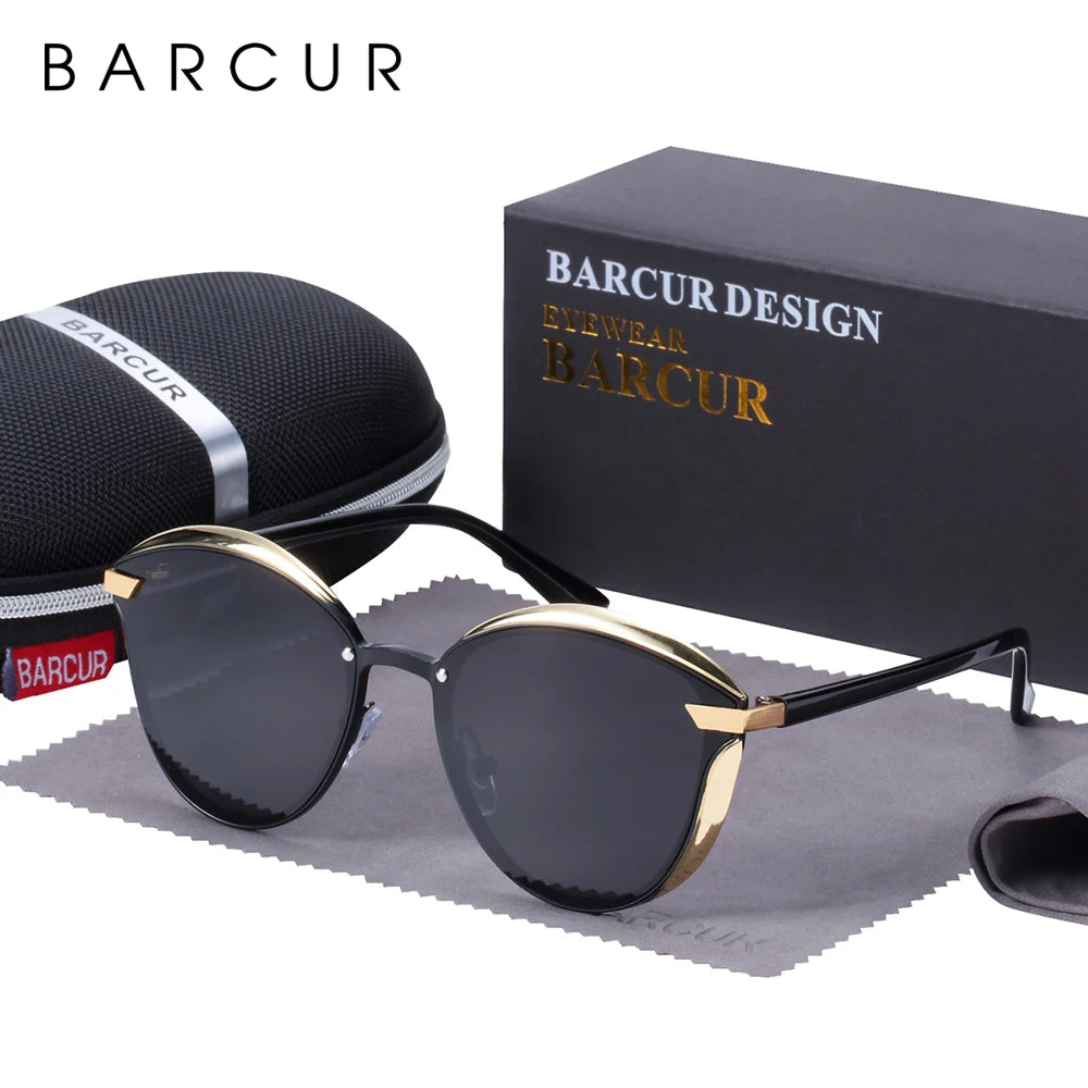RBB Women’s Polarized Sunglasses – Fashion Round Sun Glasses