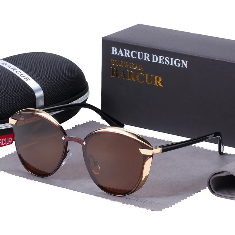 RBB Women’s Polarized Sunglasses – Fashion Round Sun Glasses