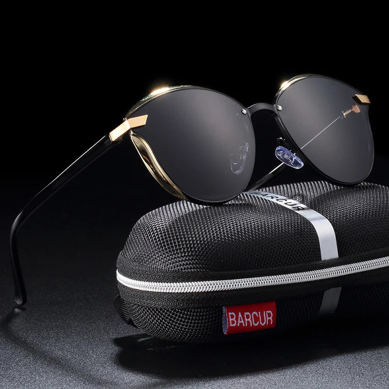 RBB Women’s Polarized Sunglasses – Fashion Round Sun Glasses