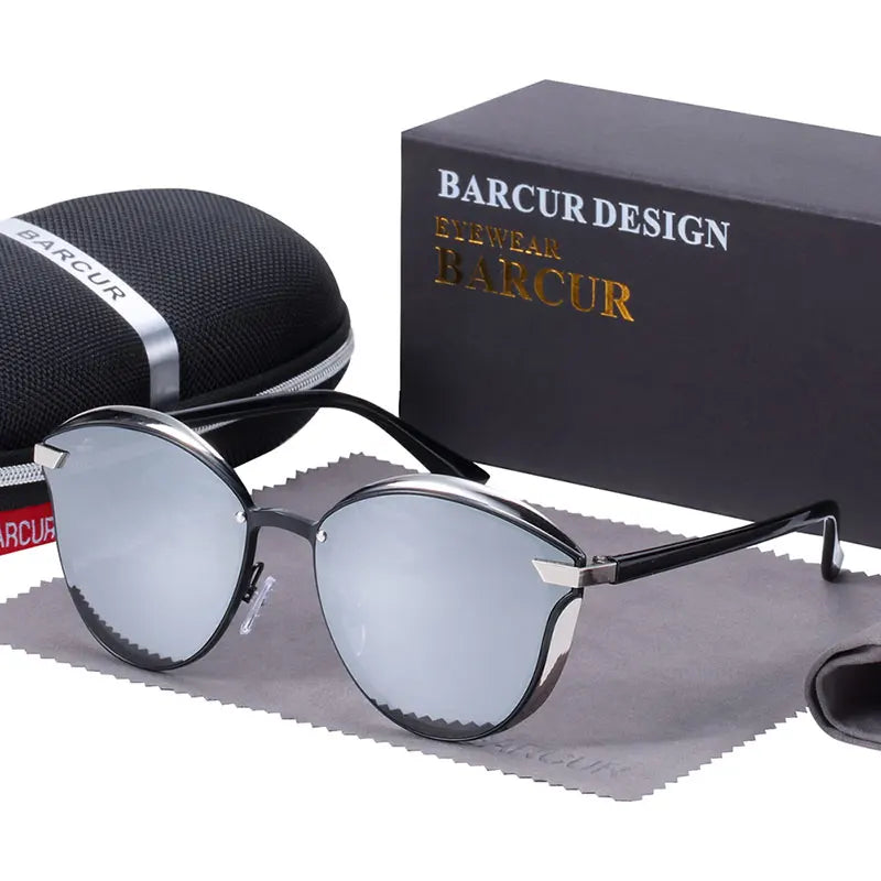 RBB Women’s Polarized Sunglasses – Fashion Round Sun Glasses