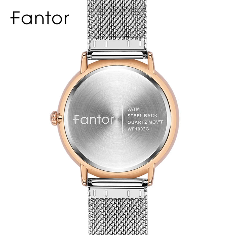 RBB Minimalist Luxury Quartz Men's Watch – Waterproof Mesh Wristwatch for Men | Relogio Masculino
