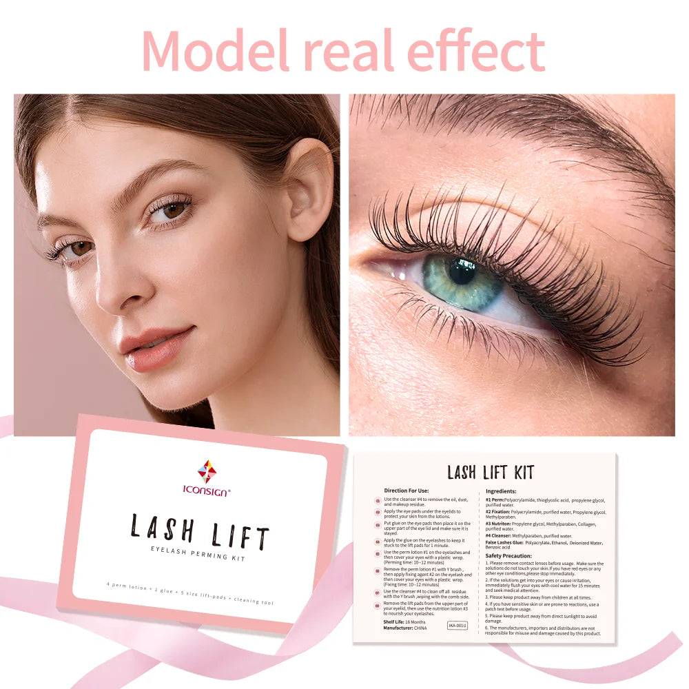 Lash Lift Kit – Eyelash Enhancer & Perming Set