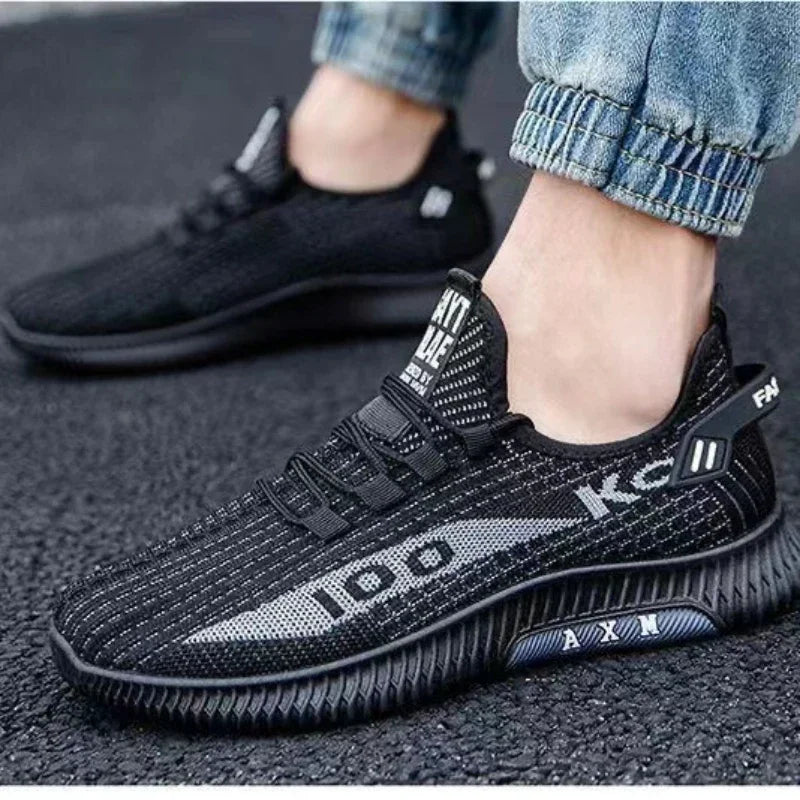 Breathable Lightweight Mesh Sneakers | Comfortable Casual Sport Shoes | Plus Size 39-44