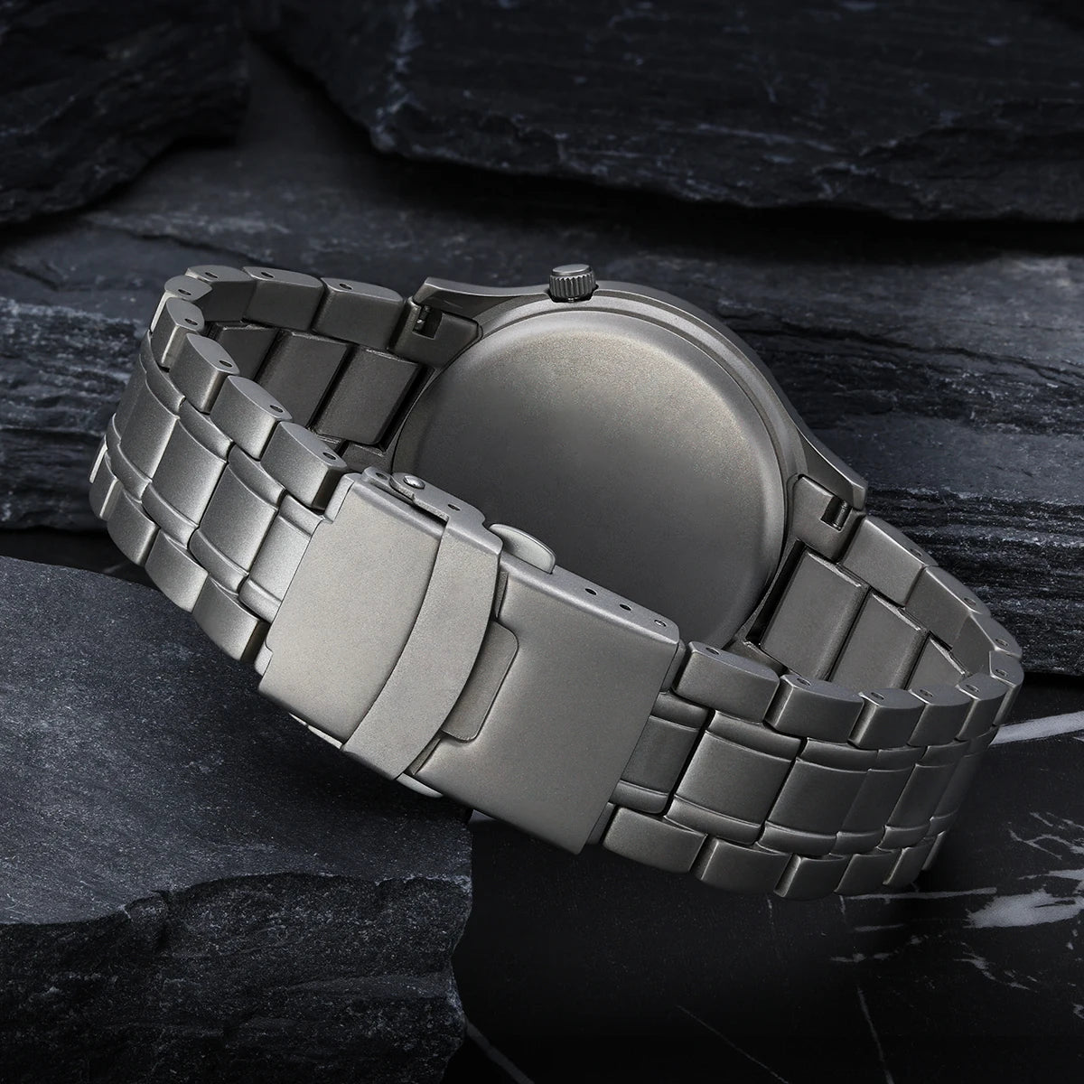 RBB Titanium Men’s Outdoor Sports Quartz Watch – Super Luminous Dial, Sapphire Crystal, Lightweight, 5ATM Waterproof