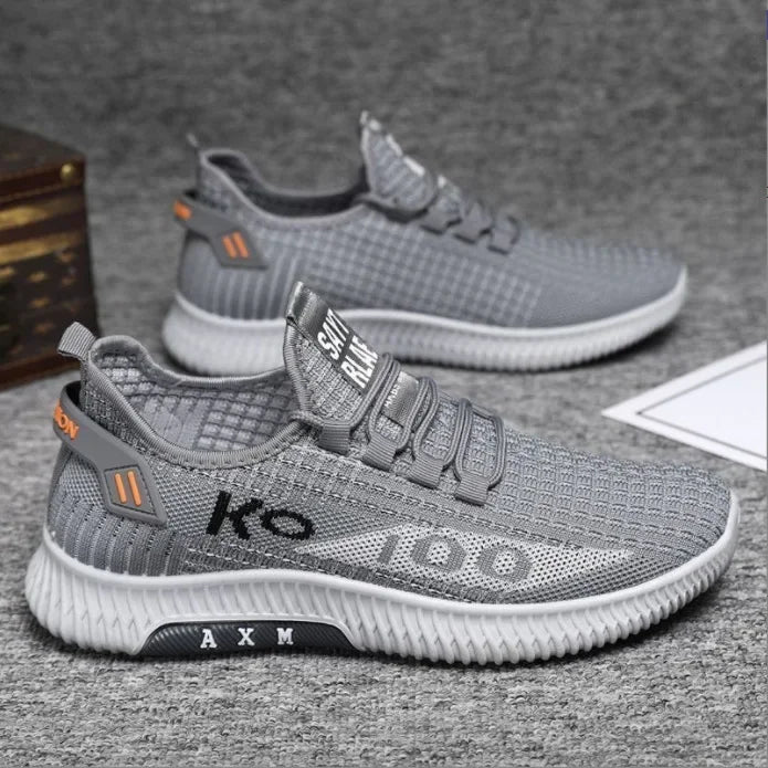 Breathable Lightweight Mesh Sneakers | Comfortable Casual Sport Shoes | Plus Size 39-44