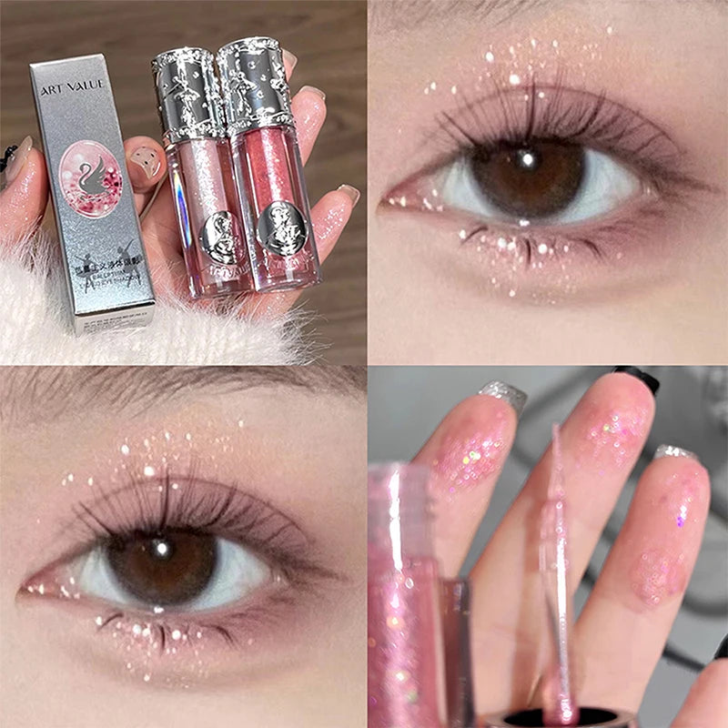 Balletism Liquid Eyeshadow – Fine Shimmer Highlighter for Delicate, Influencer-Ready Eye Looks
