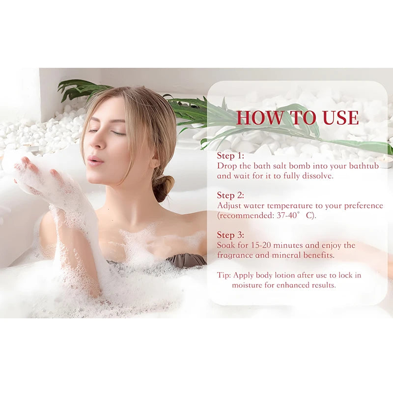 12pcs Bath Bomb Gift Box – Essential Oils, Moisturizing Spa Set