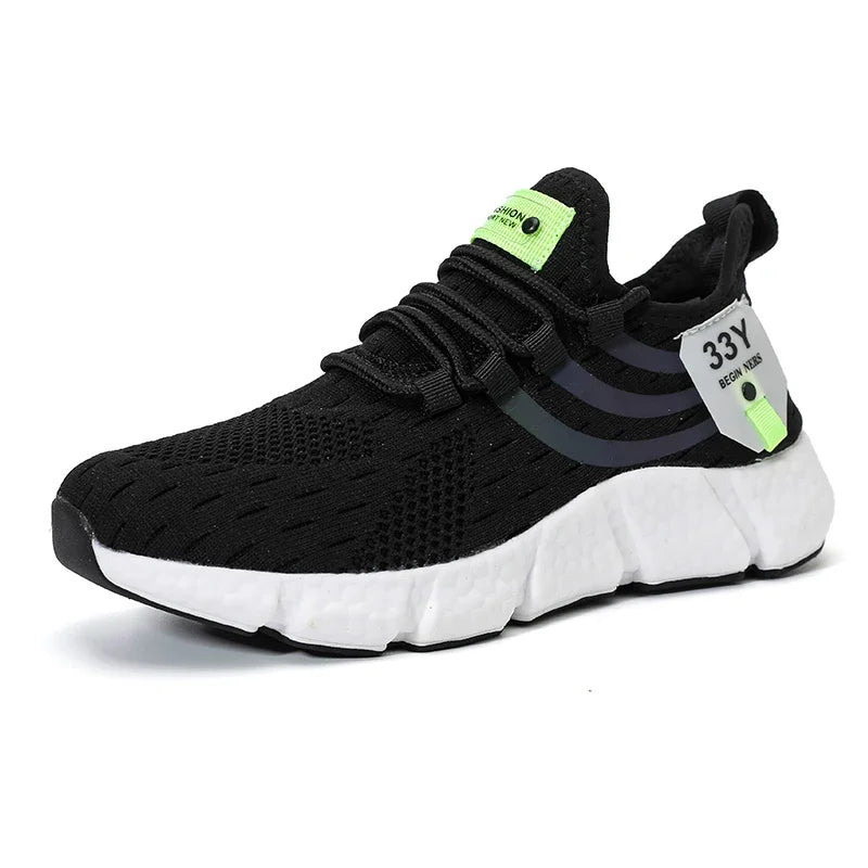 Men’s Summer Mesh Running Sneakers | Breathable, Lightweight, Casual Sport Shoes