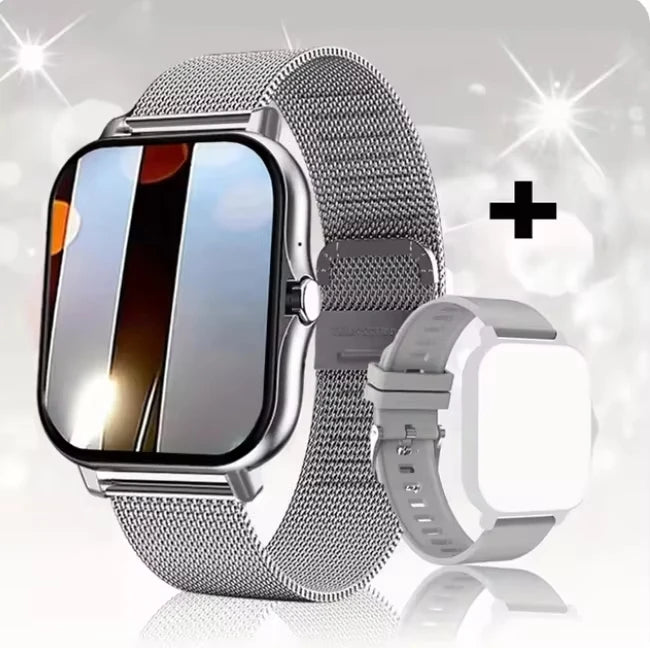 RBB 2025 Smart Watch – Bluetooth Calling, Message Preview, Sport Modes, DIY Dial, Sleep Monitor – For Men & Women