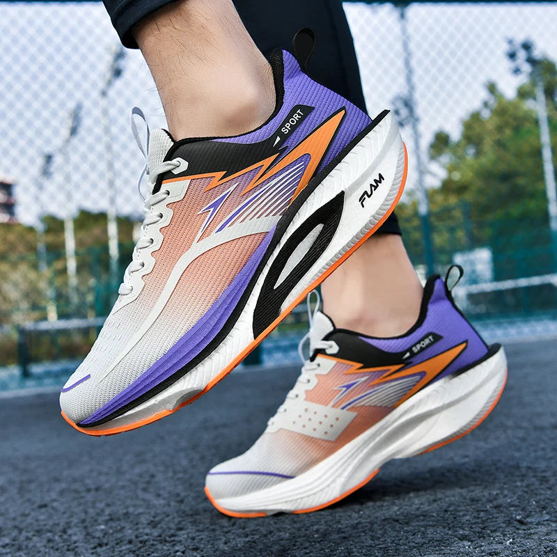 Carbon Plate Running Shoes – Breathable Summer Sneakers for Men & Women