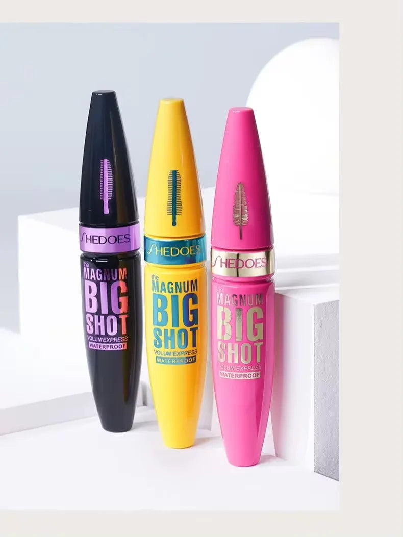 Black Thickening Waterproof Mascara – Long-Lasting, Sweat-Proof & Volumizing Lash Setting Cream