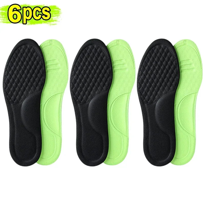 RBB Unisex Orthopedic Memory Foam Insoles – Deodorizing, Antibacterial, Sweat-Absorbing Shoe Inserts