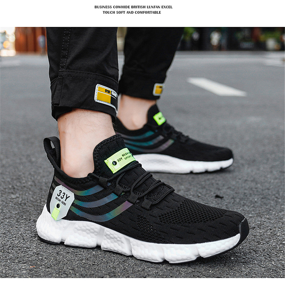 Unisex Breathable Sneakers – Lightweight, Fashionable & Comfortable Running Shoes
