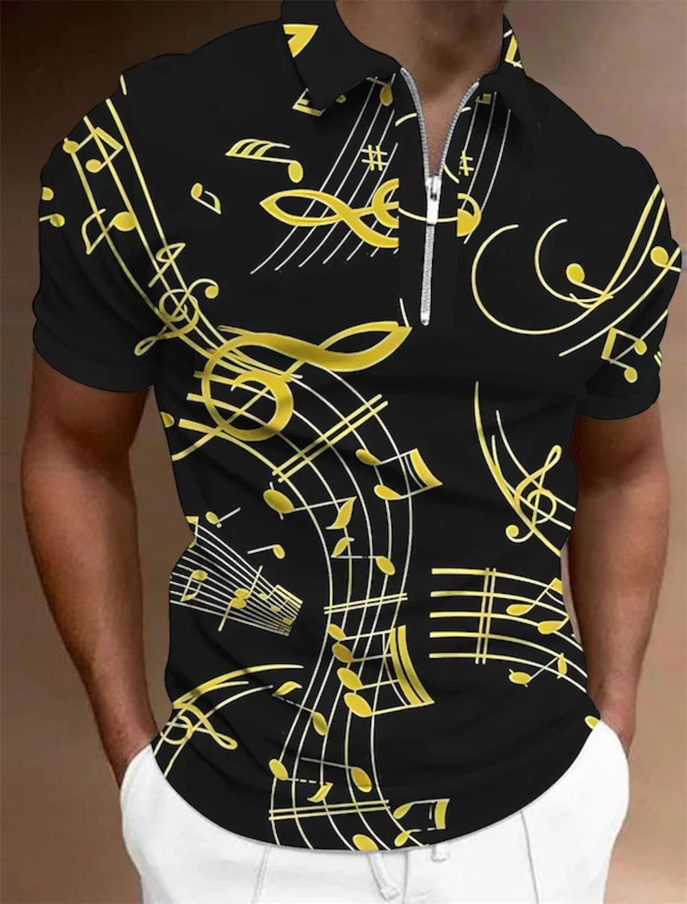 RBB 2025 Men’s Classic Short Sleeve Polo Shirt – Summer Casual Button Lapel Tee, Super Large S-3XL