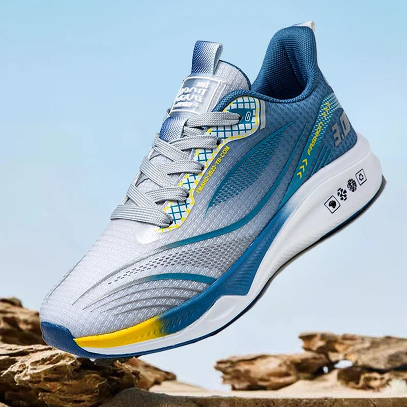 Men's Lightweight Running Shoes – Quick-Dry, Shock-Absorbing Marathon Sneakers (2025)