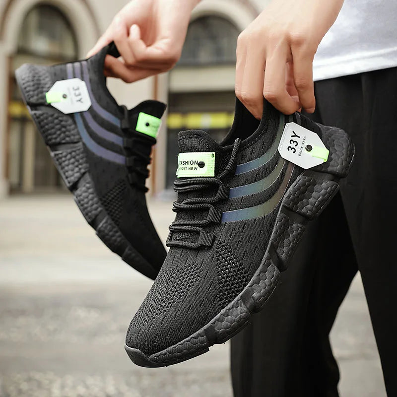 Unisex Breathable Sneakers – Lightweight, Fashionable & Comfortable Running Shoes