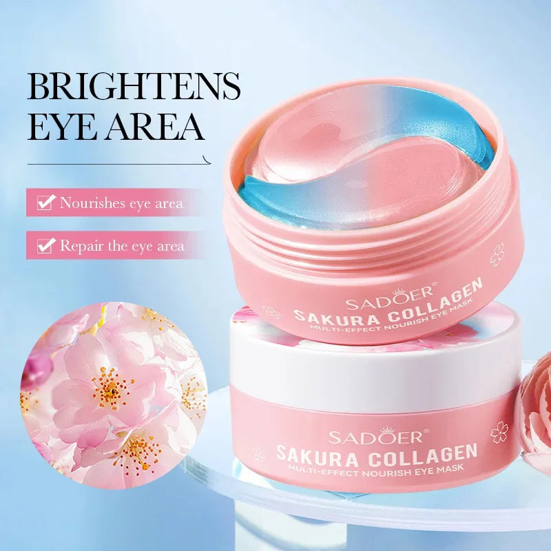 Collagen Eye Mask – 60pcs | Anti-Dark Circles, Eye Bag Removal & Firming Care