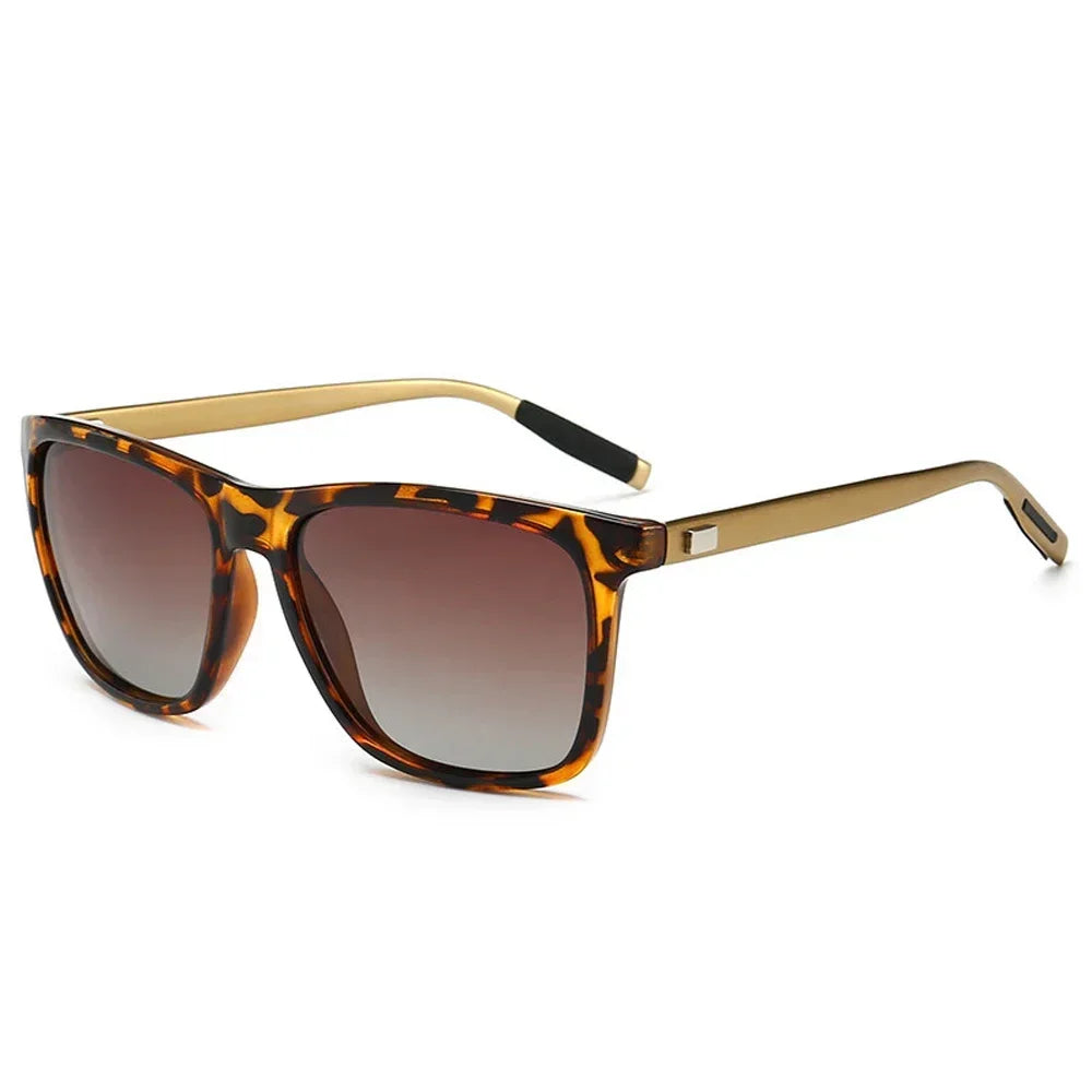 RBB 2025 Polarized UV400 Men’s Classic Retro Driver Sunglasses – Lightweight Flexible Frame with Dazzle Color Lenses