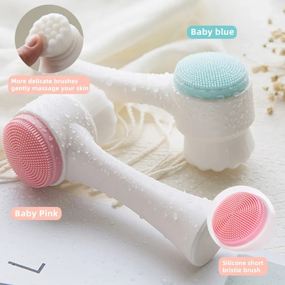 4-Piece Skincare Gift Set – Ice Roller, Headband, Brush & Makeup Bag