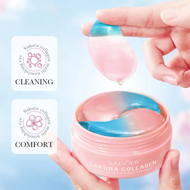 Collagen Eye Mask – 60pcs | Anti-Dark Circles, Eye Bag Removal & Firming Care