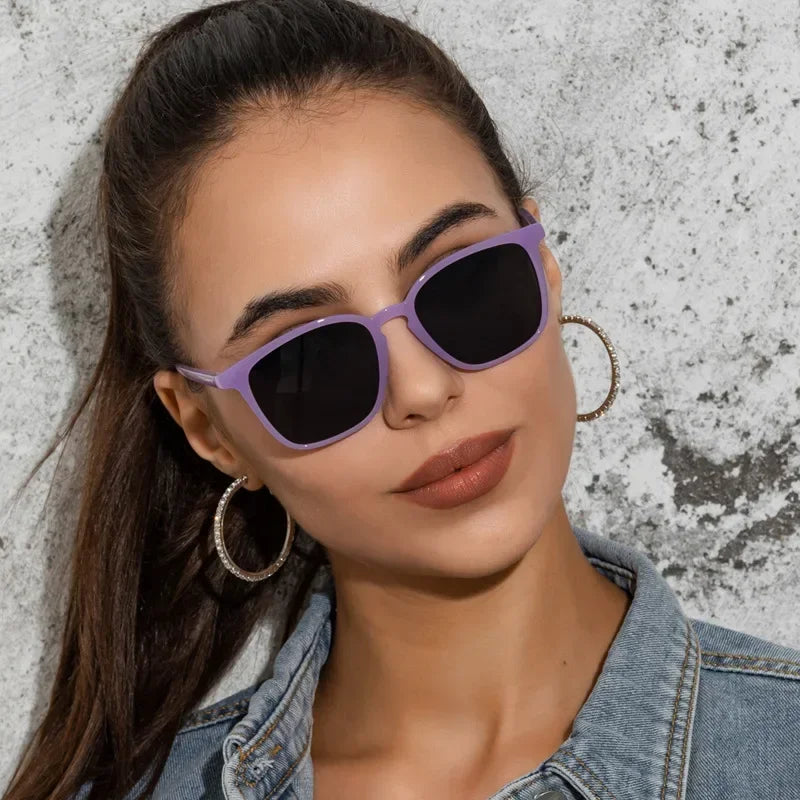 RBB 2024 Vintage Square Polarized Sunglasses – Luxury UV400 for Men & Women