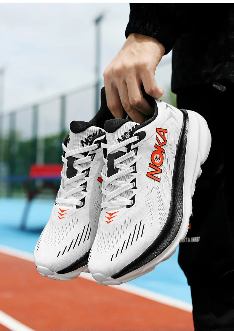 Men's & Women's Carbon Plate Running Shoes – Breathable & Lightweight Athletic Sneakers
