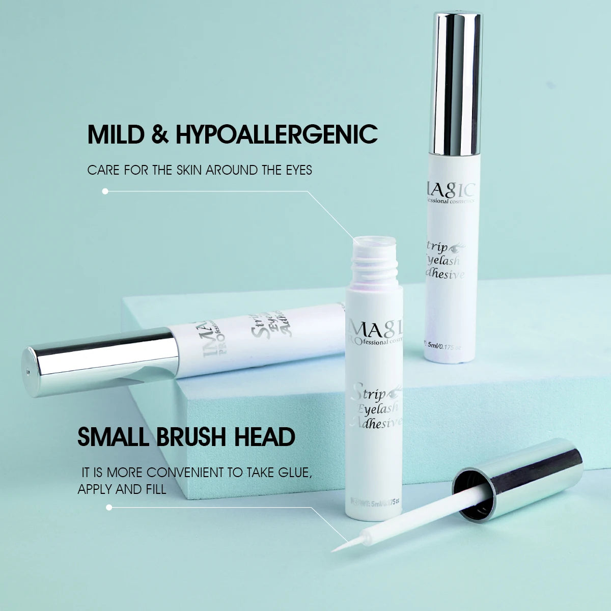5ml Eyelash Extension Glue – Waterproof, Fast-Dry & Long-Lasting Adhesive