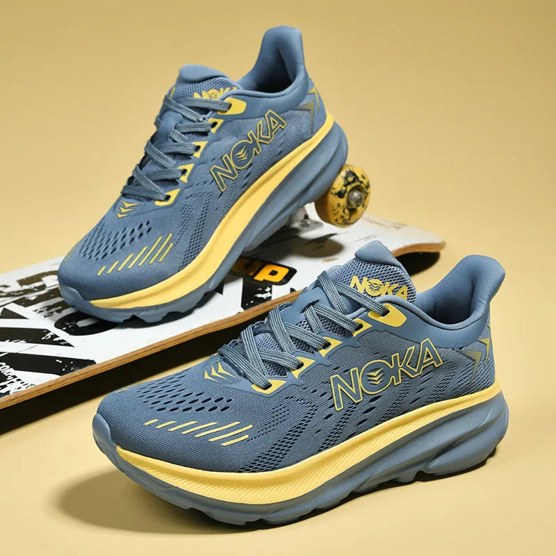 New Casual Marathon Sneakers – Men’s Breathable Lightweight Air Cushion Running Shoes