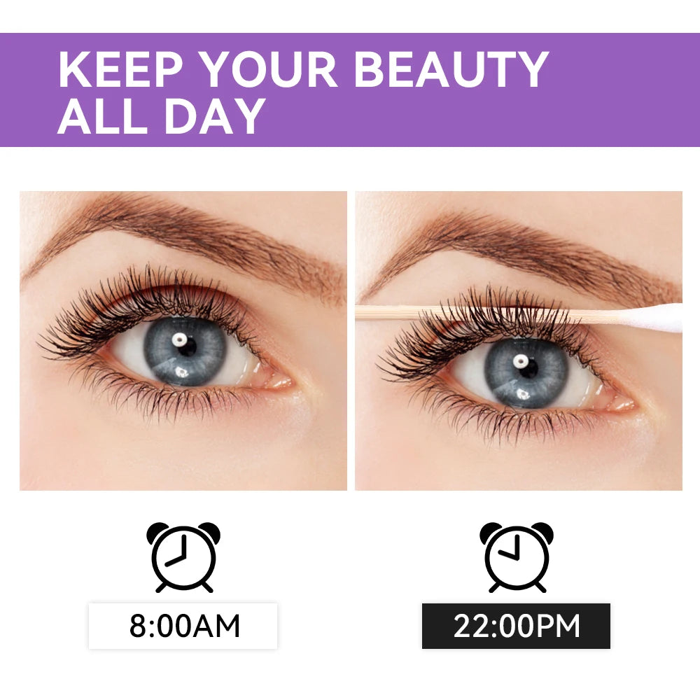 5D Waterproof Fiber Mascara – Thickening, Lengthening & Curling, Long-Lasting