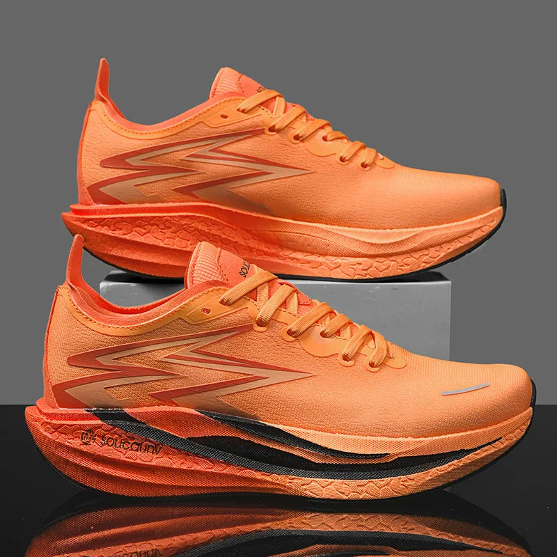 RBB Men’s & Women’s Carbon Plate Trainers – Breathable Shock-Absorbing Running & Tennis Sneakers