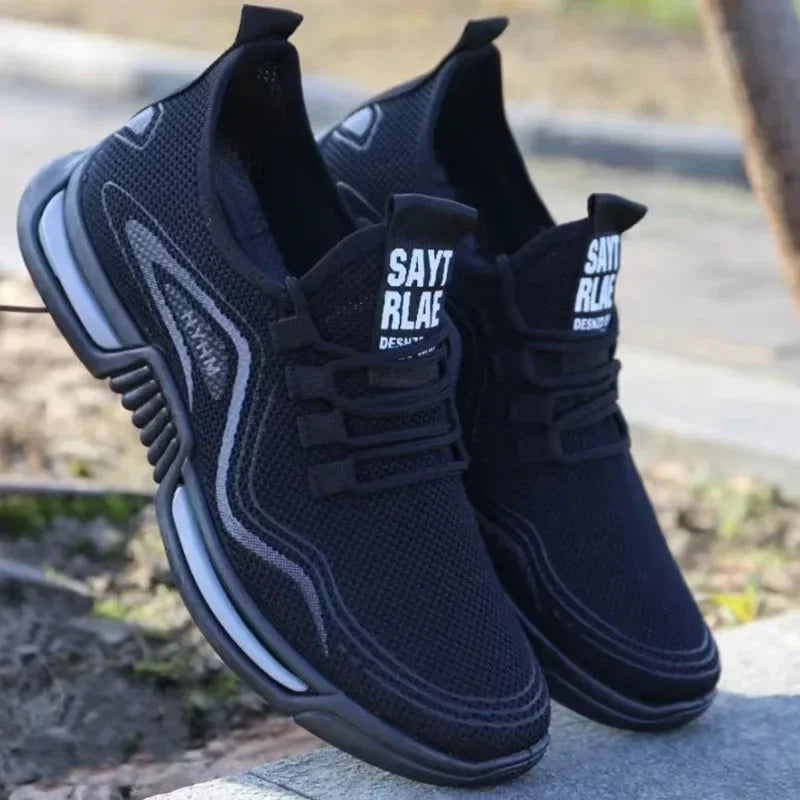 Men’s Sport Slip-On Sneakers – Breathable & Lightweight