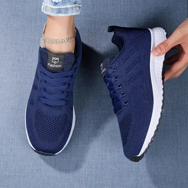 Women's Breathable Running Sneakers – Lightweight Casual Sport Shoes