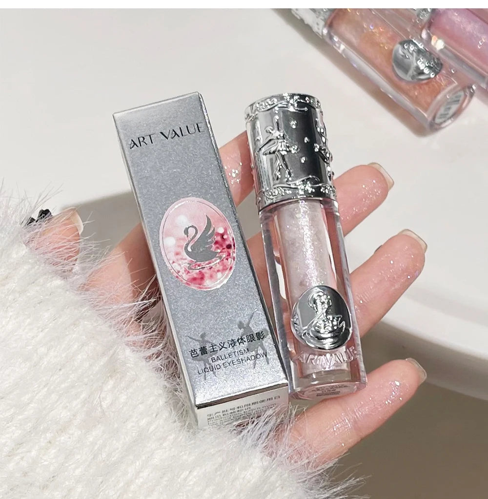 Balletism Liquid Eyeshadow – Fine Shimmer Highlighter for Delicate, Influencer-Ready Eye Looks