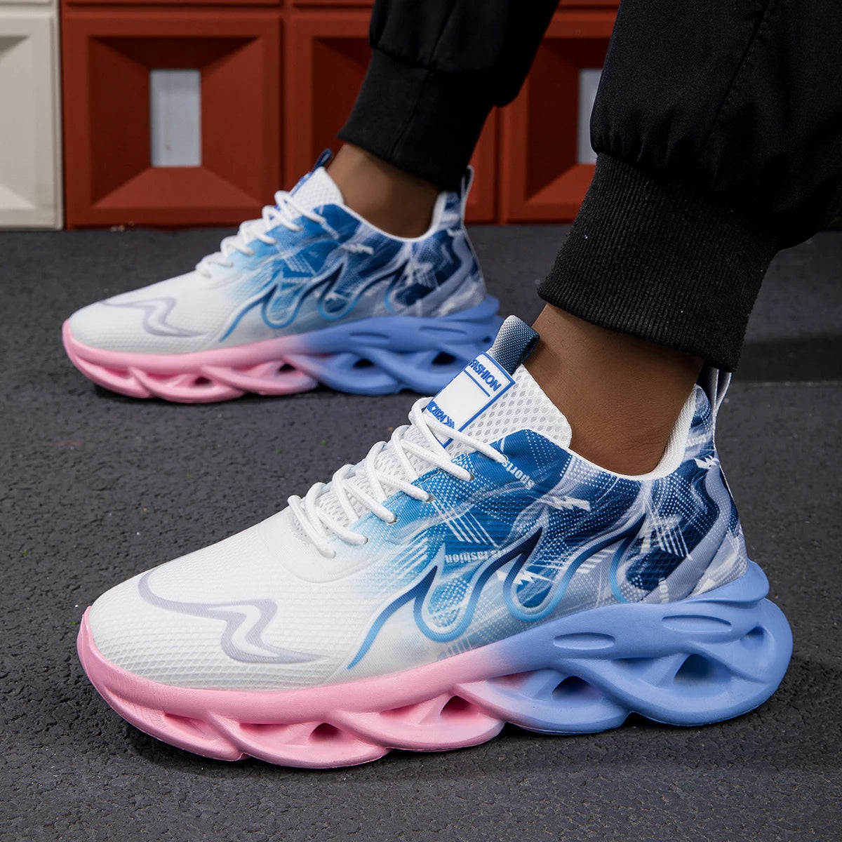 RBB 2025 Unisex Summer Running Shoes – Lightweight, Breathable Mesh Sneakers for Men & Women