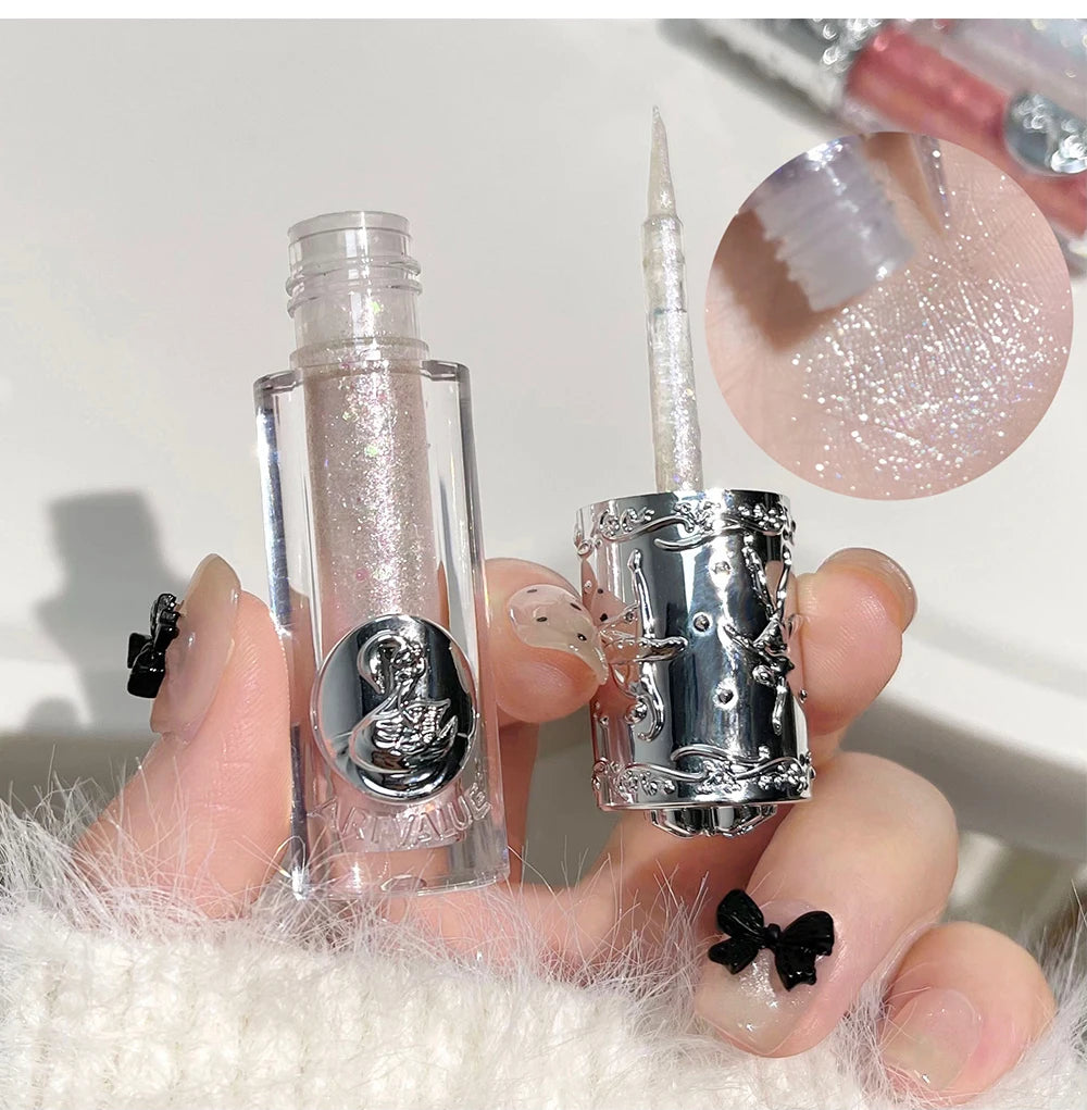 Balletism Liquid Eyeshadow – Fine Shimmer Highlighter for Delicate, Influencer-Ready Eye Looks