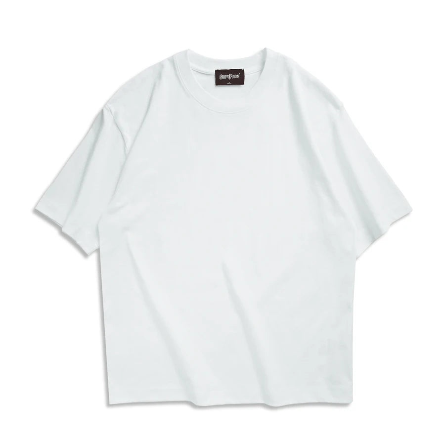 RBB Unisex Oversized T-Shirt – Korean Streetwear Style, Summer Casual Tee