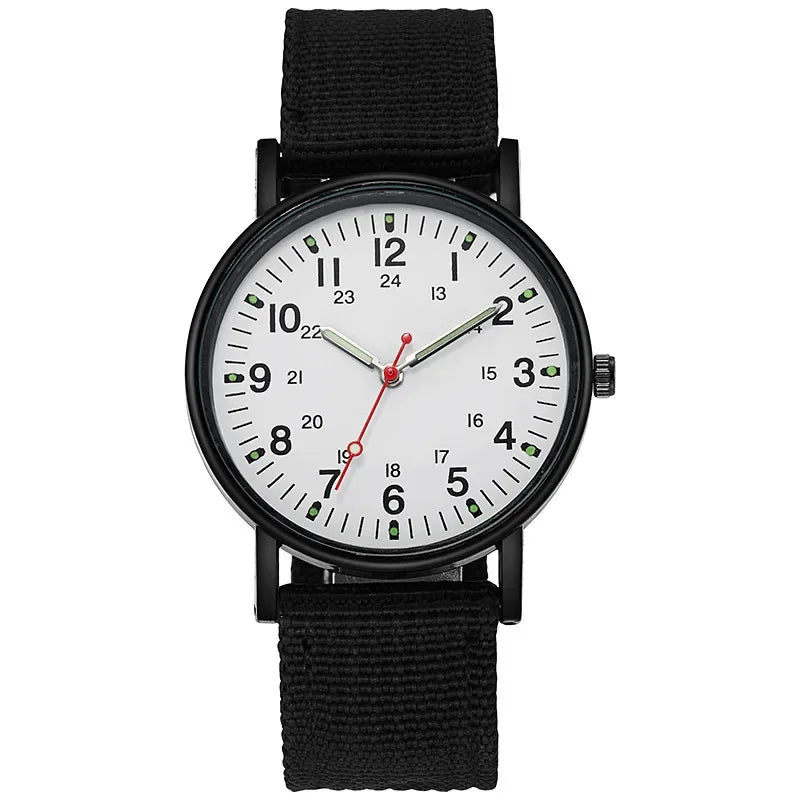 RBB Military Men’s Watch – Outdoor Sports Quartz Wristwatch with Nylon Band & Luminous Display