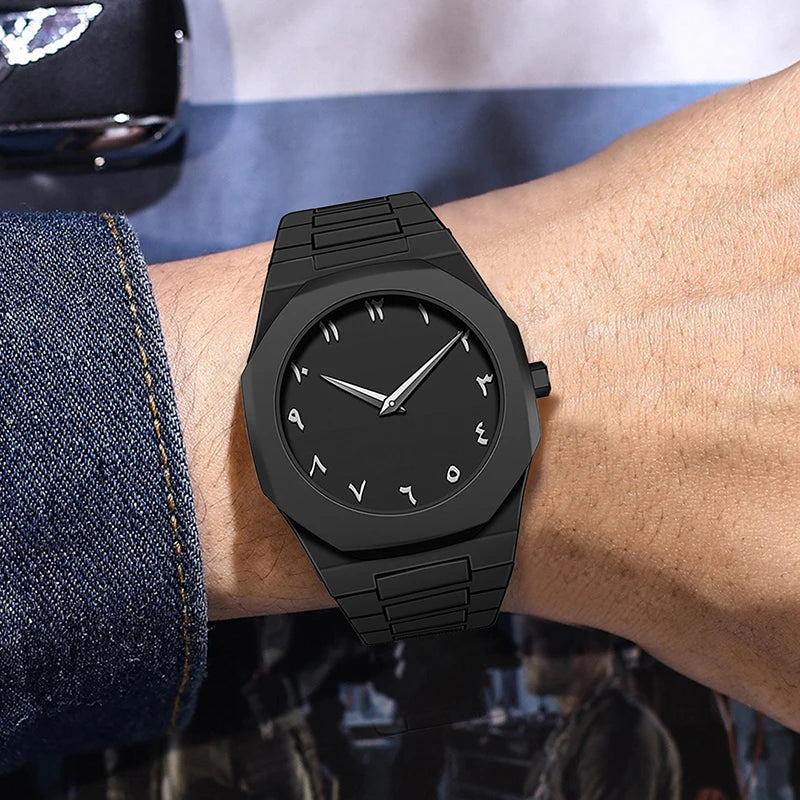 RBB Unisex Casual Quartz Watch – Simple Waterproof Design, Silicone Strap
