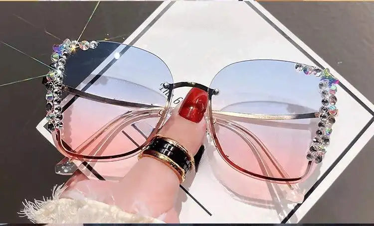 RBB Diamond Fashion Sunglasses for Women | Slim Face Design | RBB Street Style High-Grade Eyewear