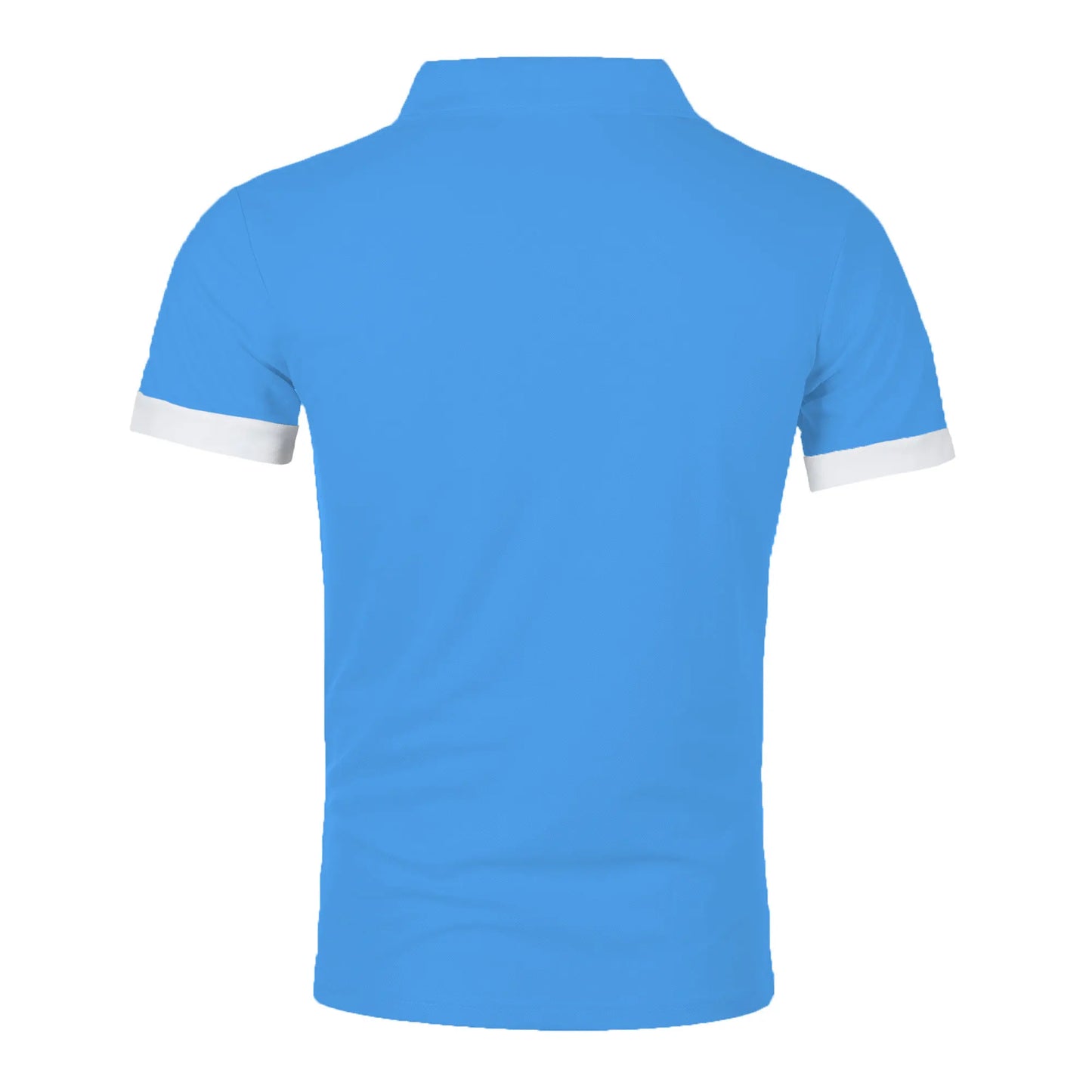 RBB Men’s Short Sleeve Color Matching Fashion Lapel Shirt – Stylish Casual Summer Top