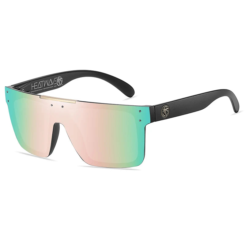 RBB Polarized Sport Sunglasses – Mirrored UV400 Goggles for Men | Luxury Outdoor Eyewear with Case