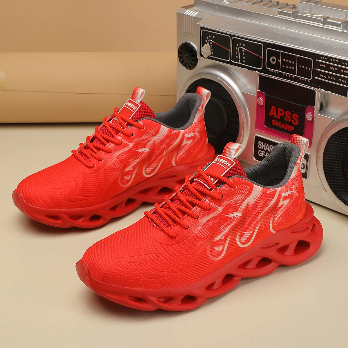 RBB 2025 Unisex Summer Running Shoes – Lightweight, Breathable Mesh Sneakers for Men & Women