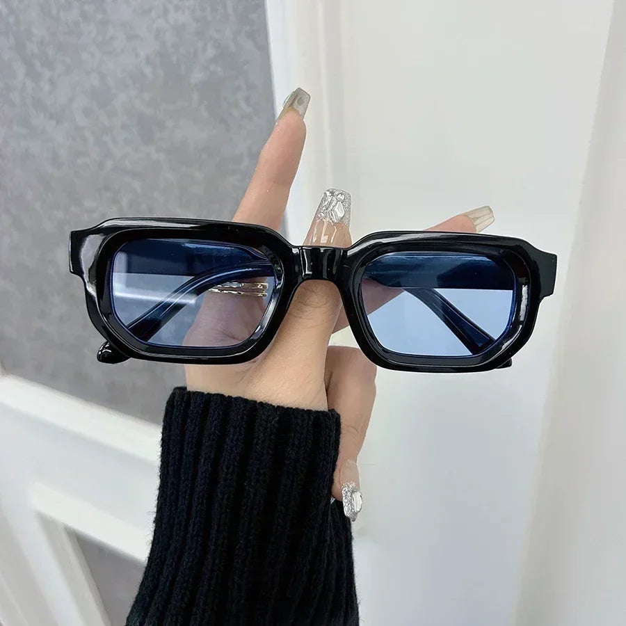 RBB Luxurious Rectangle Sunglasses – Unisex Designer Outdoor Fashion Eyewear