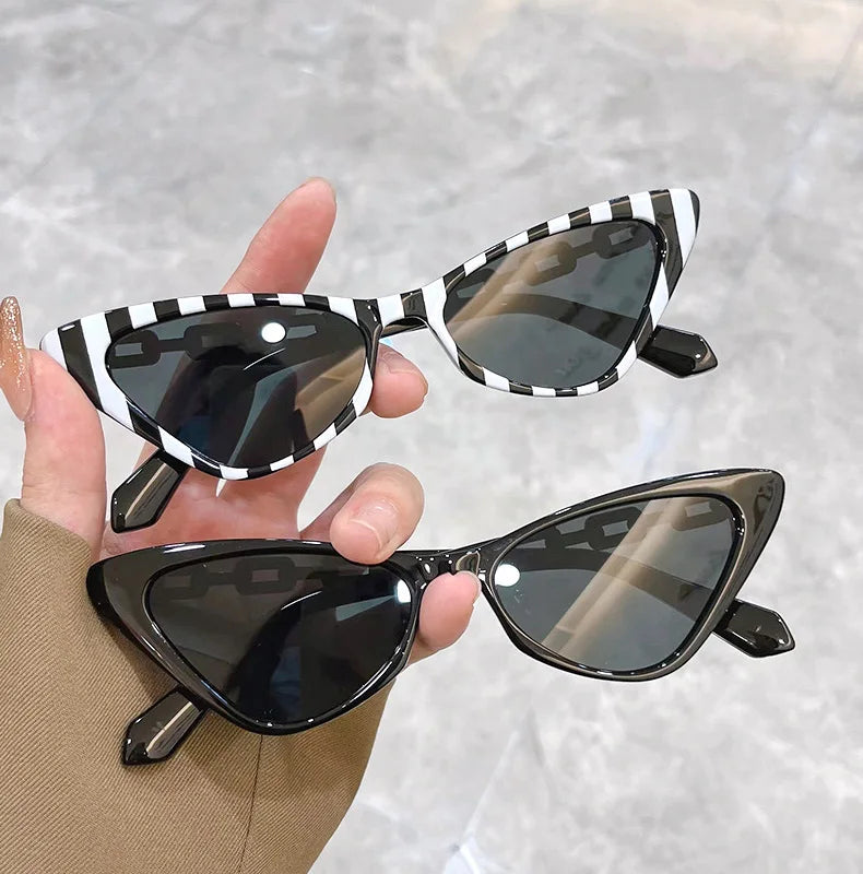 RBB Classic Cat Eye Sunglasses – Vintage Small Frame Designer Shades for Women
