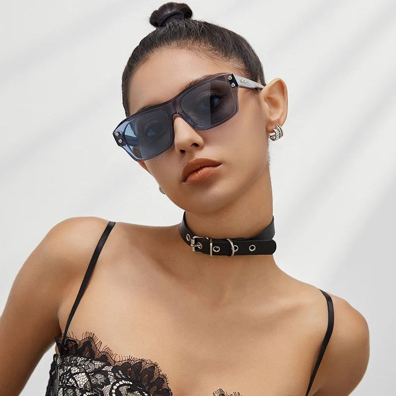 RBB Polarized Square Acetate Sunglasses – Unisex Luxury UV400 Outdoor Eyewear