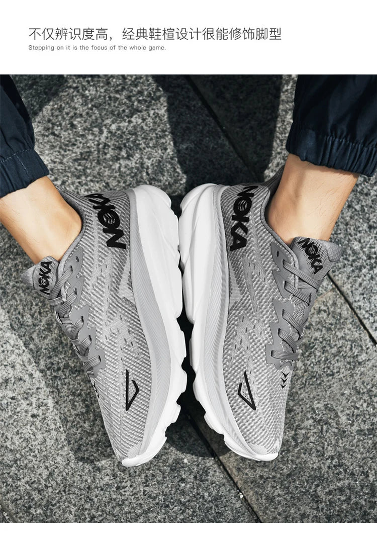 Men’s Trendy Sports Shoes – Fashion Comfort in Blue, Orange & Black