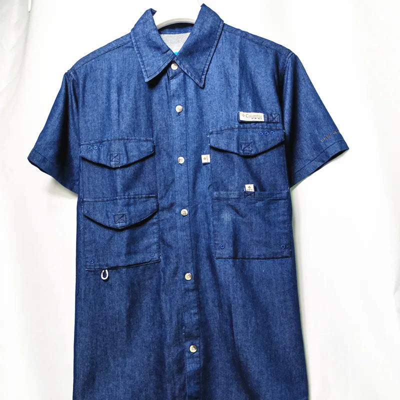 RBB Men’s Quick-Dry Outdoor Shirt – Breathable Short Sleeve, Sunscreen Protection