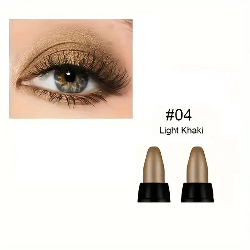 16-Color Pearlescent Glitter Eyeliner – Waterproof, Long-Lasting & Smudge-Proof