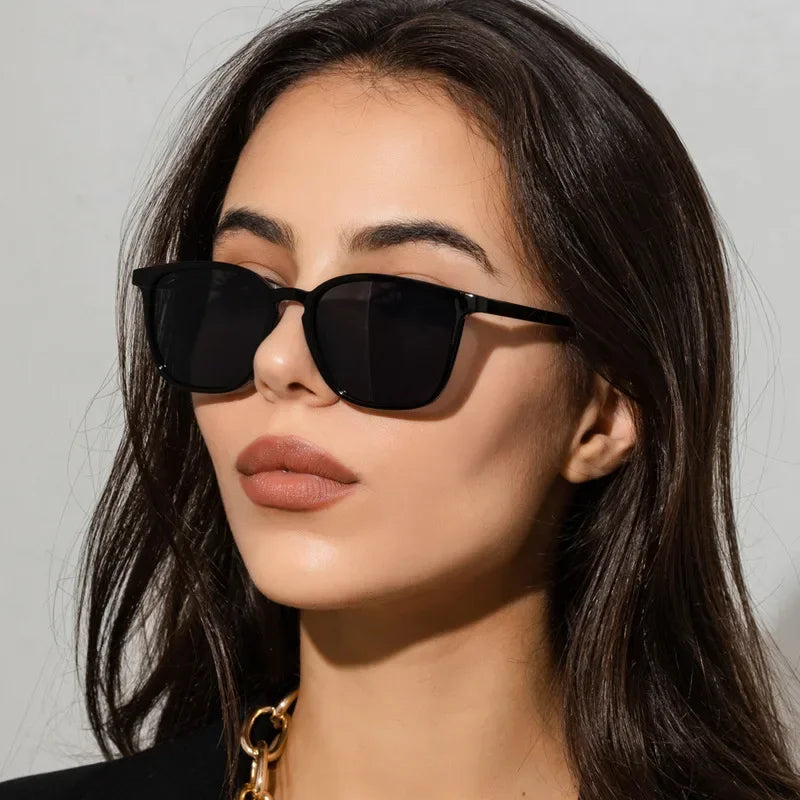 RBB 2024 Vintage Square Polarized Sunglasses – Luxury UV400 for Men & Women