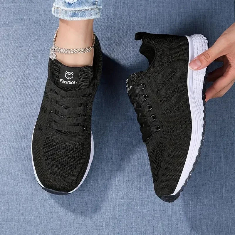 Women's Breathable Running Sneakers – Lightweight Casual Sport Shoes